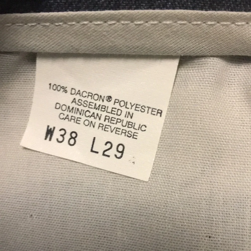 Action slacks By Levi Strauss and Company men 38
